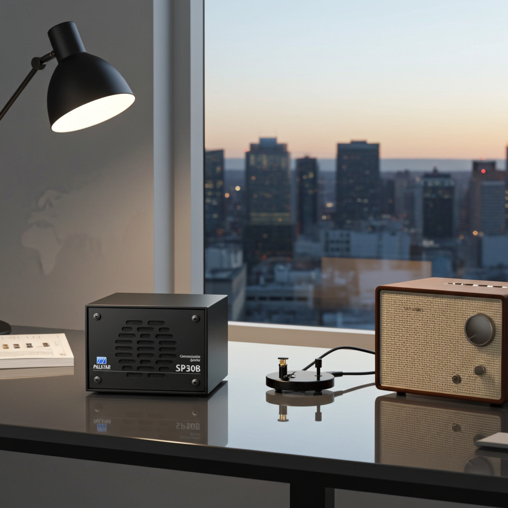 Palstar SP30B speaker with handcrafted birch cabinet – Radioworld UK