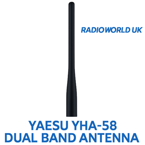Yaesu YHA-58 Dual Band Antenna for FT-60 handheld transceiver – Radioworld UK