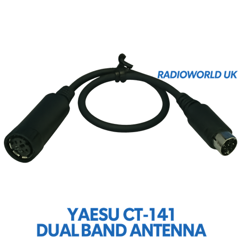 Radioworld UK branded image of Yaesu CT-141 packet interface cable