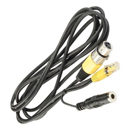 Heil CC-1-YM XLR to RJ-45 modular connector close-up