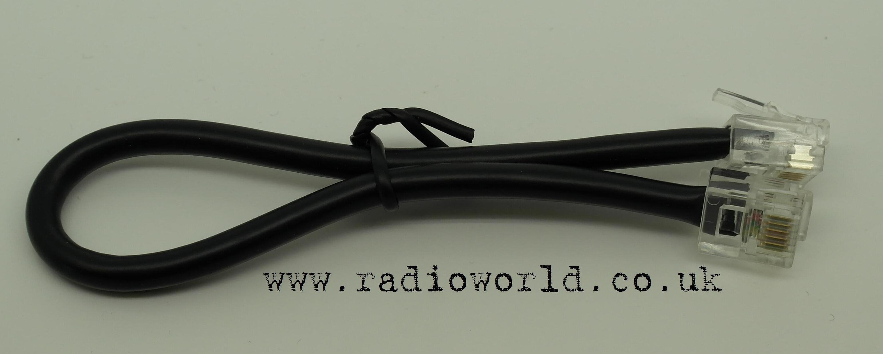 Kenwood e30-3500-05 modular head control lead for ts-480