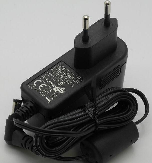 “Icom BC‑123SE European plug AC‑DC adaptor with 12V output"