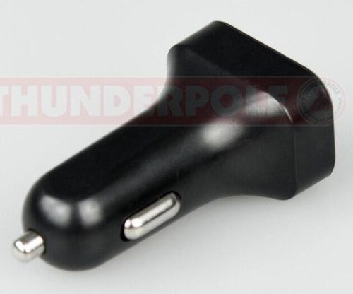 Thunderpole T‑X USB In‑Car Charger – Dual USB Ports