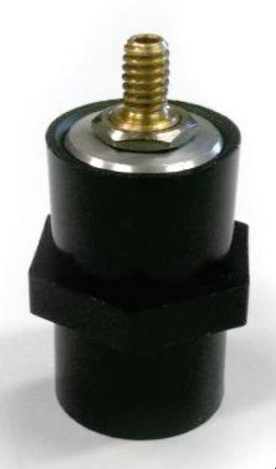 Buddistick Mast Adapter – 1/2" Thread to 1/4" Stud
