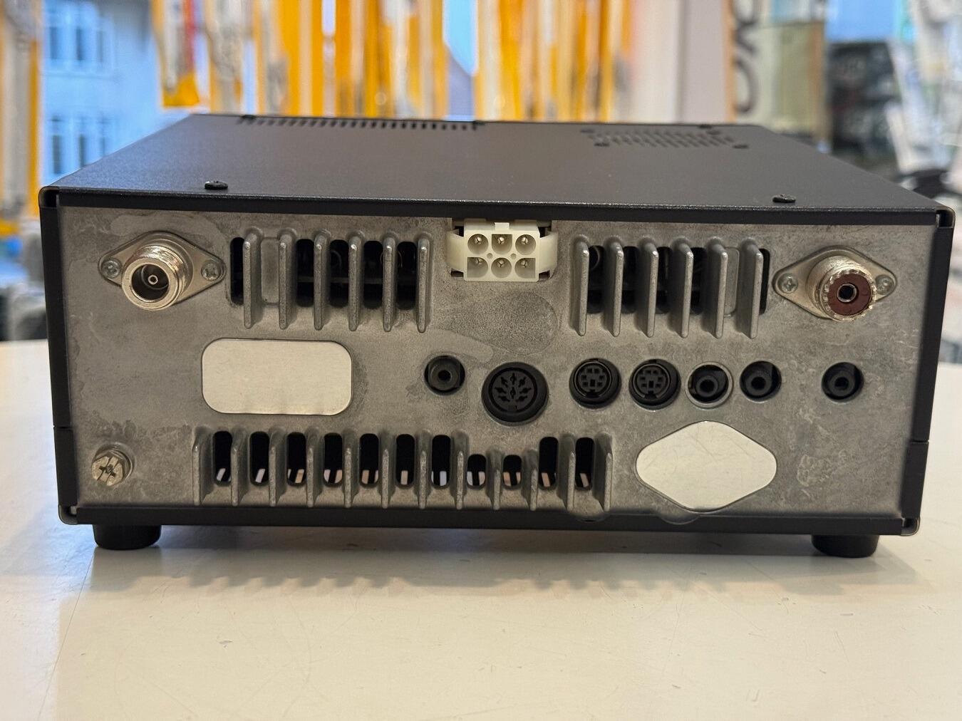 Rear panel connections of used Icom IC‑910H base station transceiver