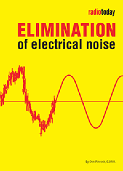 Elimination of Electrical Noise book cover – RSGB 2nd edition by Don Pinnock G3HVA