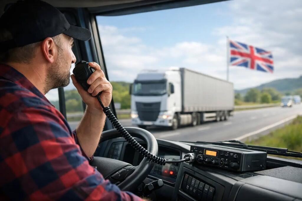The Ultimate CB Radio Guide for UK Truck Drivers – Clear, Reliable Comms That Keep You Moving