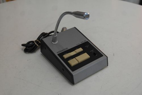 Kenwood MC-80 dynamic base microphone front view