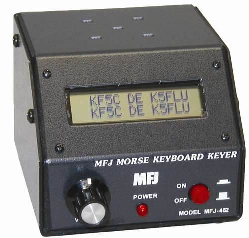 Mfj-452x cw keyboard keyer with display and no keyboard