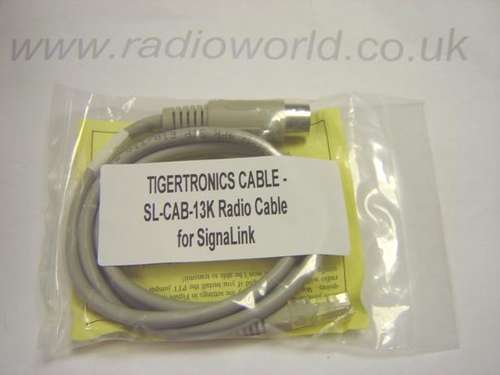 Tigertronics radio cable sl-cab-13k signalink 13 pin.