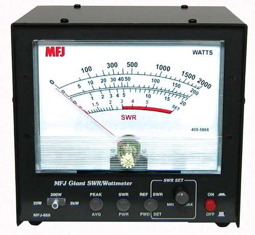 Mfj-868b world's largest swr , wattmeter