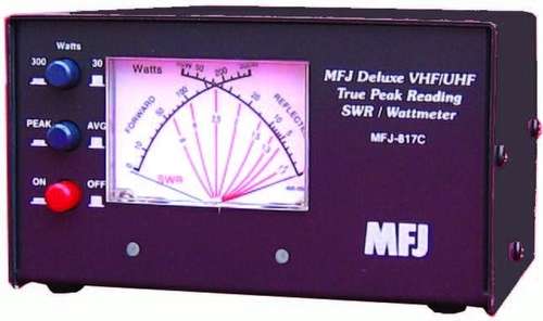 MFJ-817C VHF/UHF SWR Wattmeter