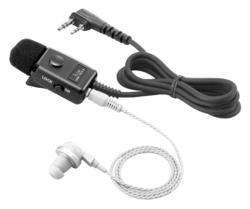 Icom hm-153ls ear microphone