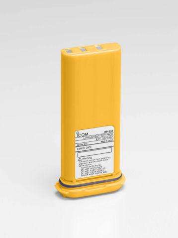 Icom bp-234 emergency battery for the gm-1600