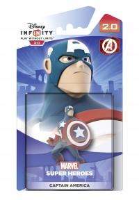 Disney infinity 2.0: captain america interactive game piece