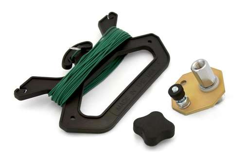 “Buddistick mounting kit with 33‑foot radial wire for portable HF antennas”