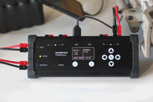 Buddipole powerplus dc power management system now with mobile mode