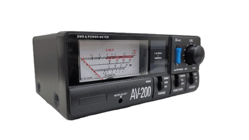 Sharman AV-200 is a VSWR power meter frequency range of 1.8-160MHz