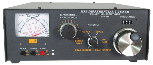 Mfj-986 manual 3kw utilizes differential tuning for faster adjustments