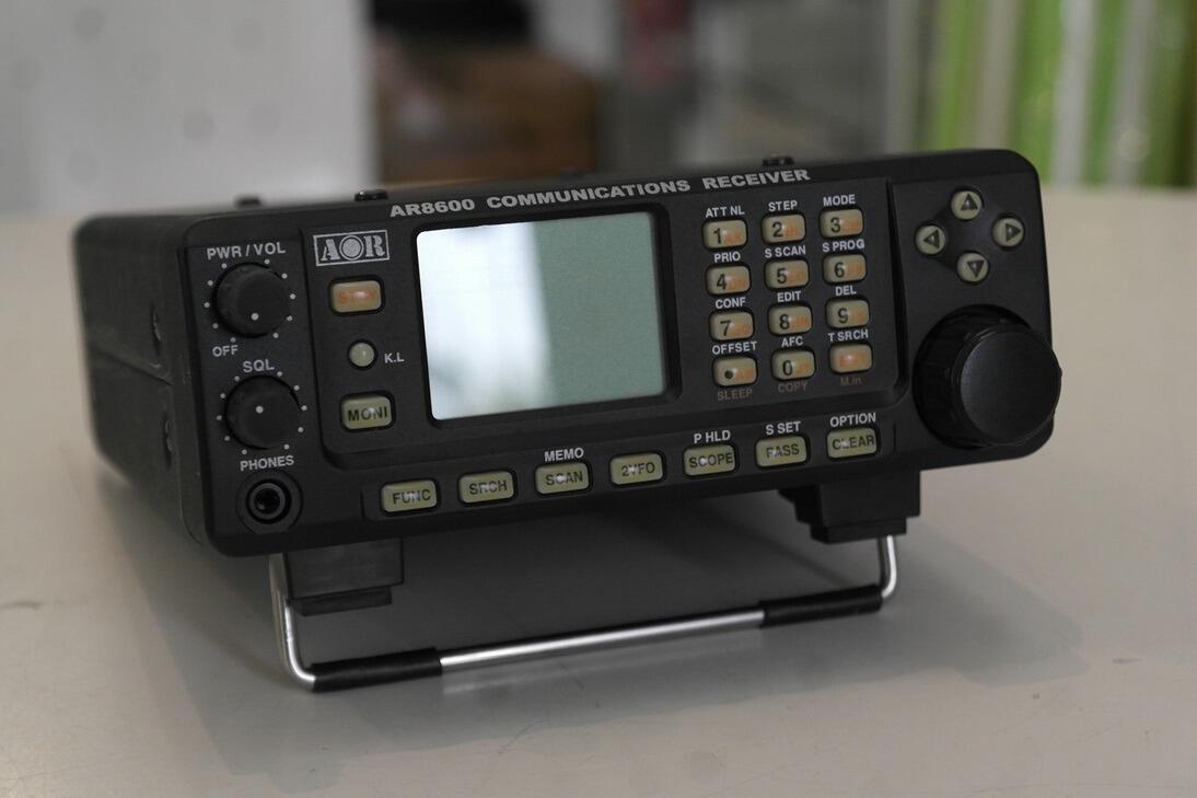 Second Hand Aor Ar8600 Hf Vhf Uhf Wide Band Communications Receiver