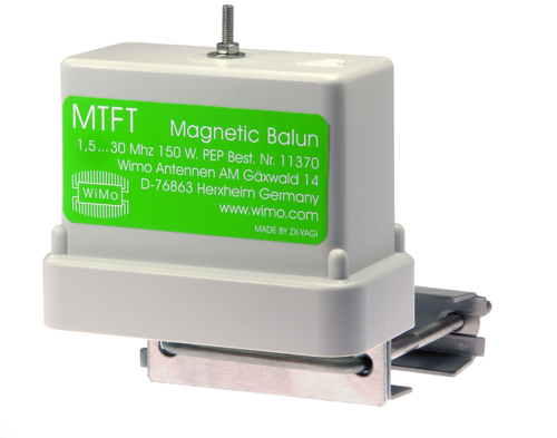 Magnetic balun for outside use with wire antennas MTFT-EXT-11370-01.-3