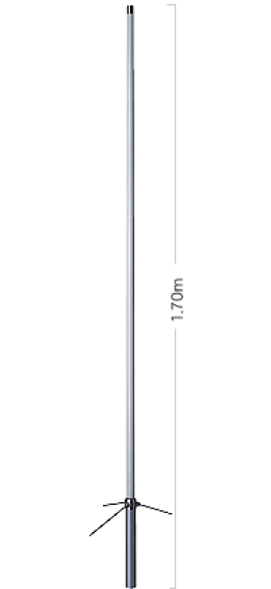 Sharman x-50 2,70 dual band antenna.