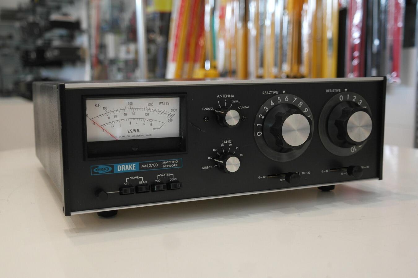 Second hand Drake MN-2700 antenna tuner front view