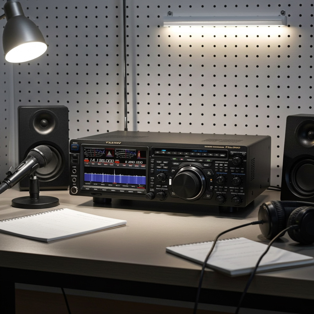 Yaesu FTDX101D amateur radio transceiver available at Radioworld UK