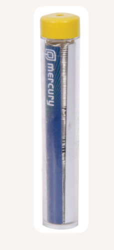 Mercury lead-free solder wire 0.6mm x 5m – flux core tin copper alloy for electronics and PCB repairs