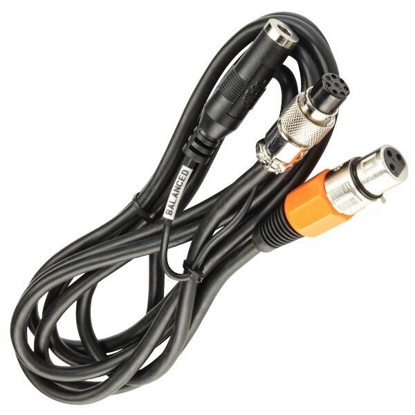 Heil CC-1-XLR-YB with XLR-F and Yaesu 8-pin connectors