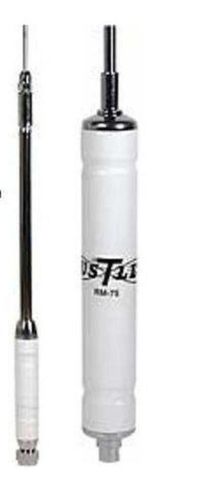 "Hustler RM-40 40m standard resonator whip antenna adjustable telescopic section"
