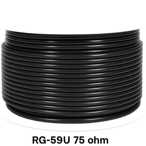 RG‑59U 75 Ohm Coax Cable (Sold Per Metre)