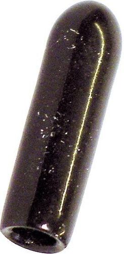 Plastic safety tip for antenna whip