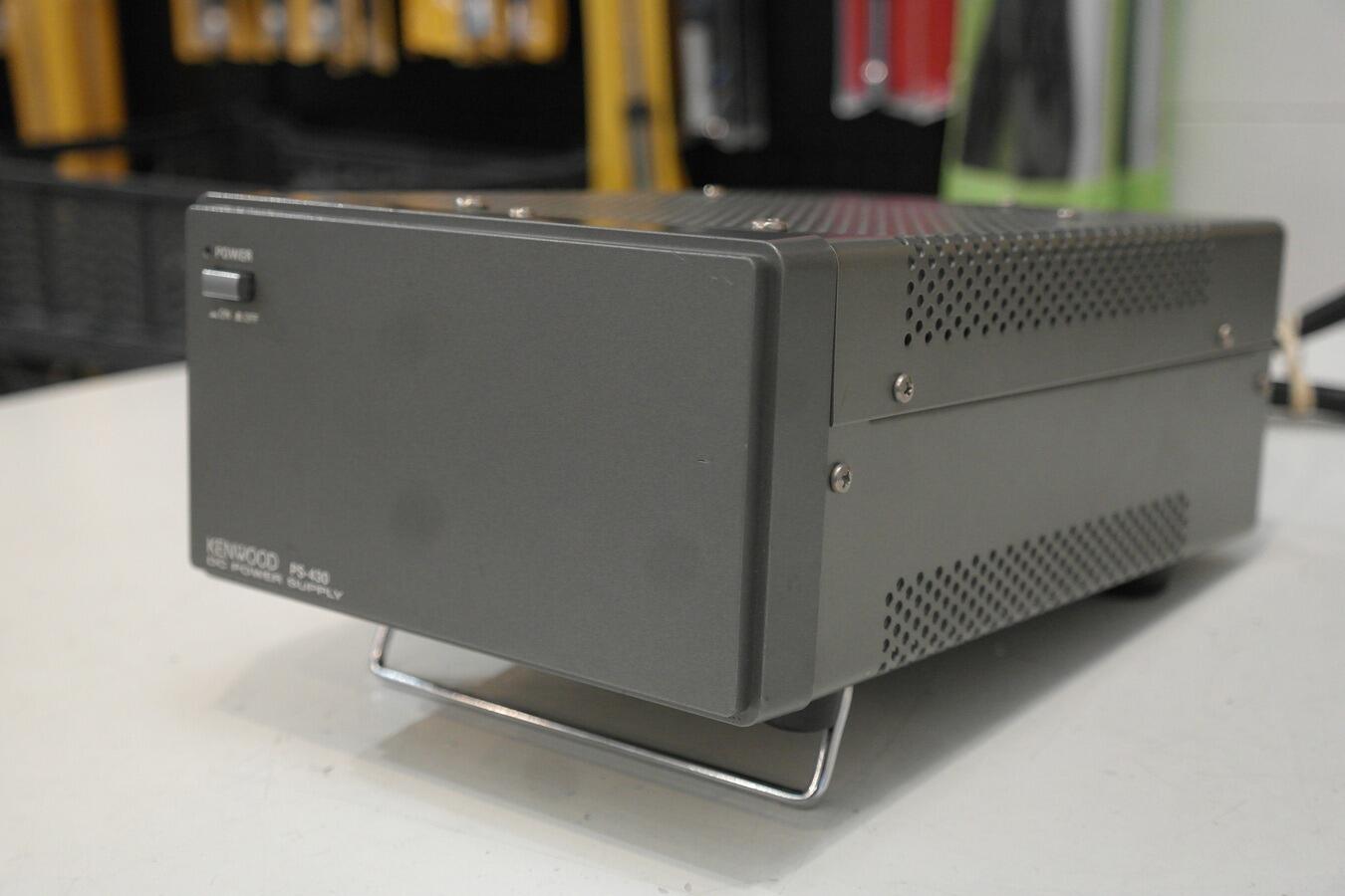 Kenwood PS430 13.8V radio power supply close up