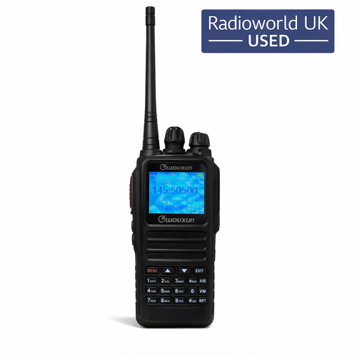 Second‑hand Wouxun KG‑UV8G 2m/4m handheld transceiver – Radioworld UK