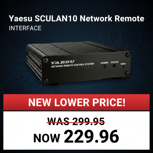 Yaesu SCU‑LAN10 – Network Remote Control Interface for FTDX101D, FTDX101MP, FT‑710 & FTDX10