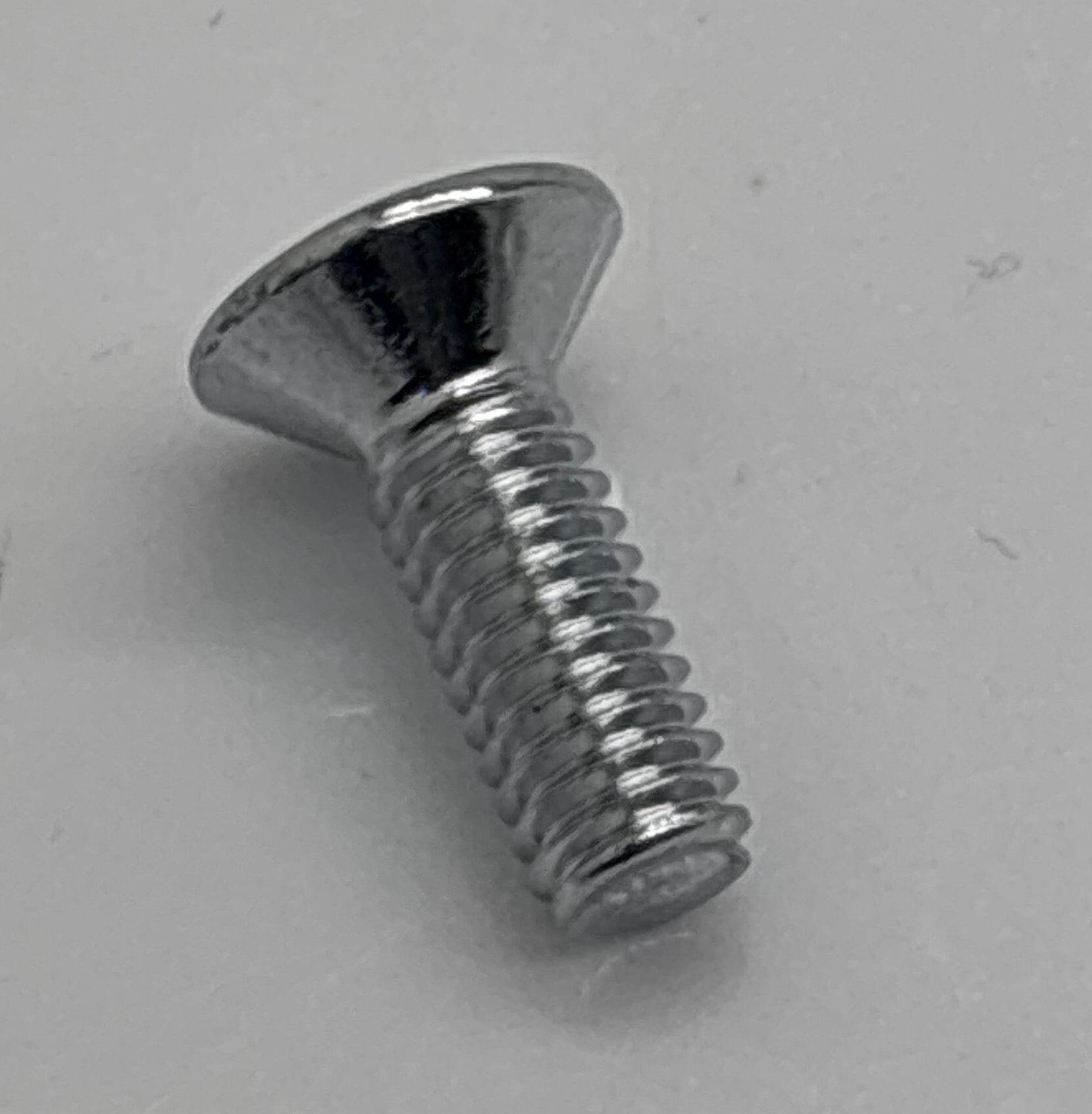 Genuine Icom MB‑23 mounting screw M4 × 12 chrome finish for R8500 receiver