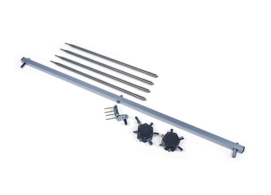 Alpha Antenna HexTenna multi‑band vertical dipole Yagi system