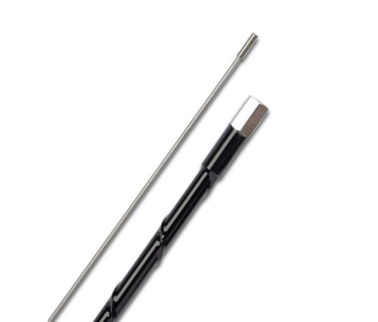 Heavy‑duty Pro‑Am HF mobile antenna for 10 metre band with stainless steel whip and 3/8 in stud mount – Radioworld UK