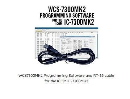 RT Systems WCS-7300MK2 programming software package for Icom IC-7300MK2