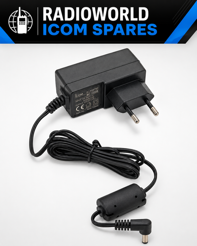 icom bc‑167sd wall charger with uk adapter for ic‑a24e a6e a22e a3e – radioworld uk
