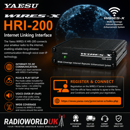 Yaesu HRI-200 best prices - Radioworld UK