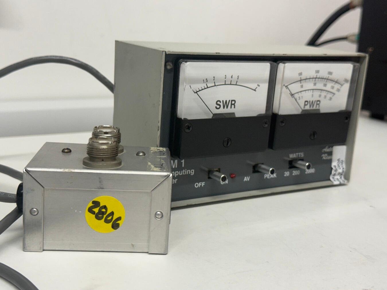 used autek wm‑1 power meter