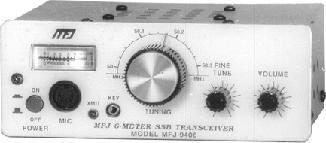 Mfj-9406x 6 meter ssb transceiver with mic