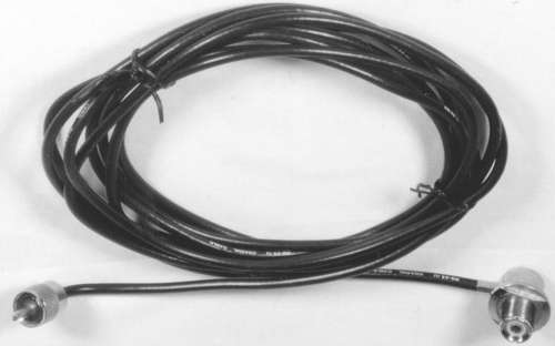 Mfj-341s hard mount coaxial line with so-239 connector.