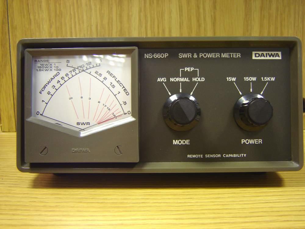 Second Hand Daiwa NS-660P SWR & Power Meter - radioworld