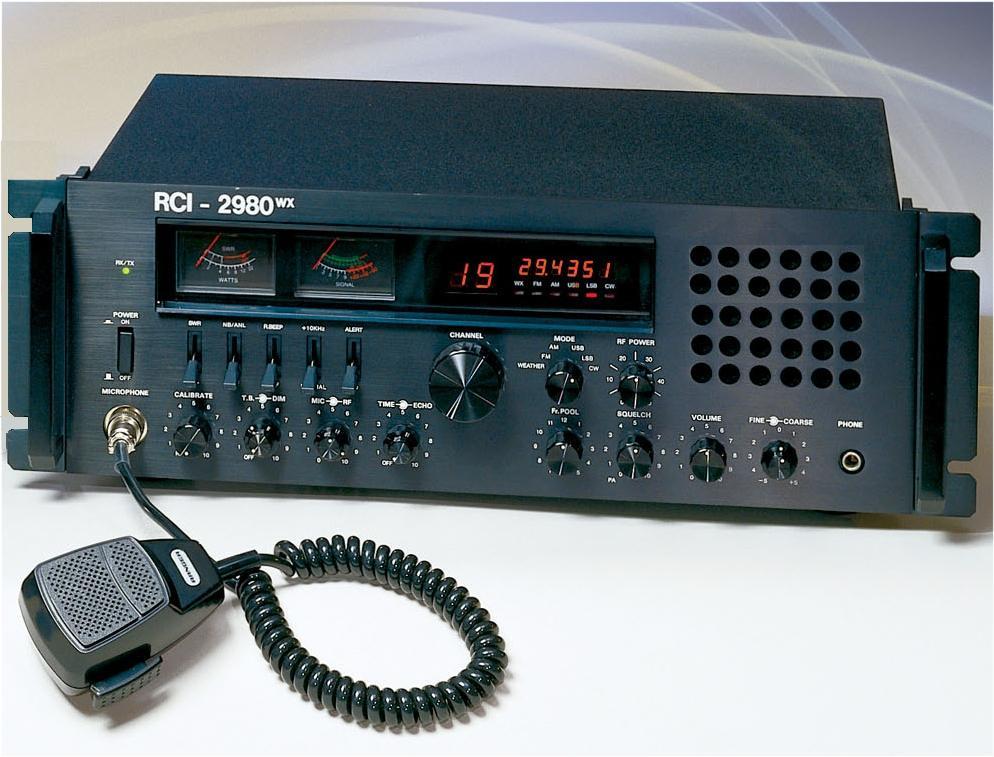 Ranger RCI-2980WX AM-FM-SSB-CW 10 Mtr Base Station Radio radio