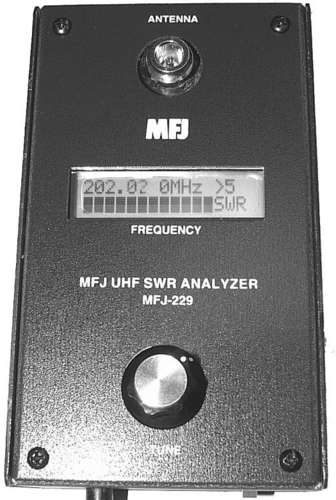 Mfj-220g custom antenna,swr analyzer w, lcd