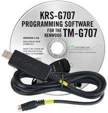 Kenwood TM-G707 programming software and USB-K4S cable - TM-V7A, TM-G707 - KRS-G707-USB