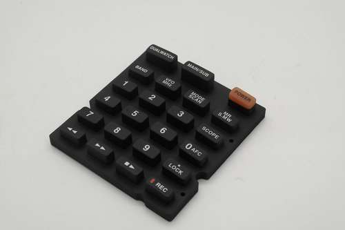 Replacement keypad for icom ic-r20 scanner